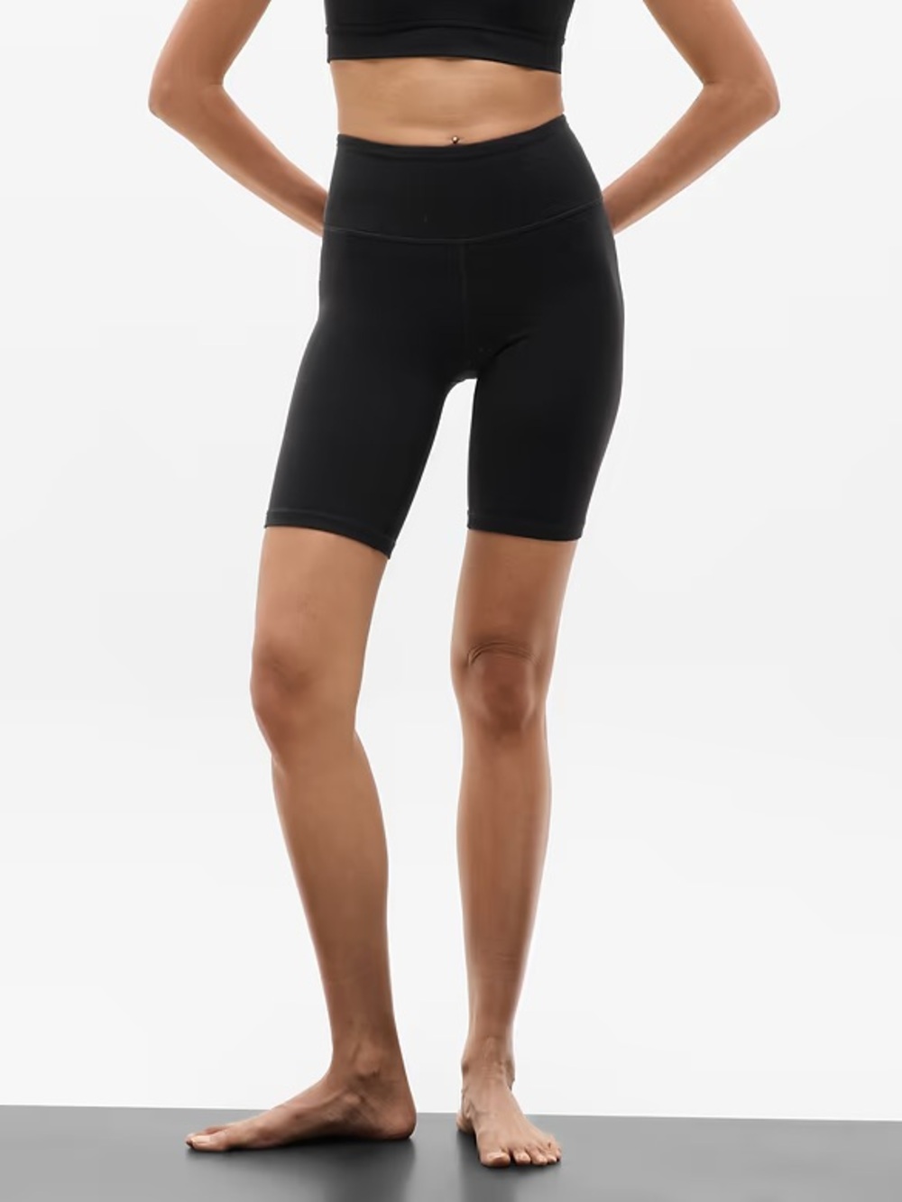 Athleta Elation Shorts 7 Inch Black Size Small